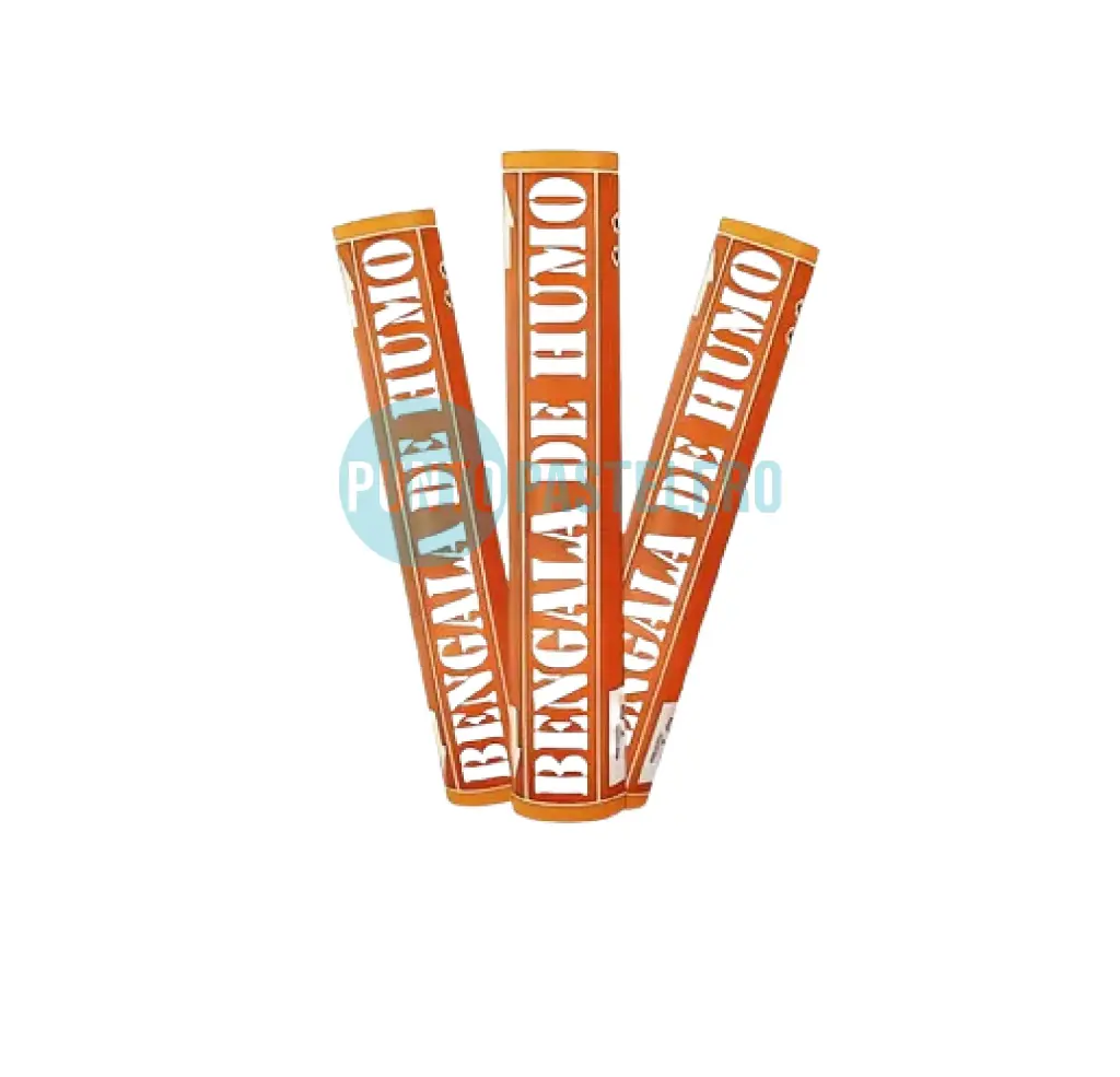 BENGALA DE HUMO NARANJA