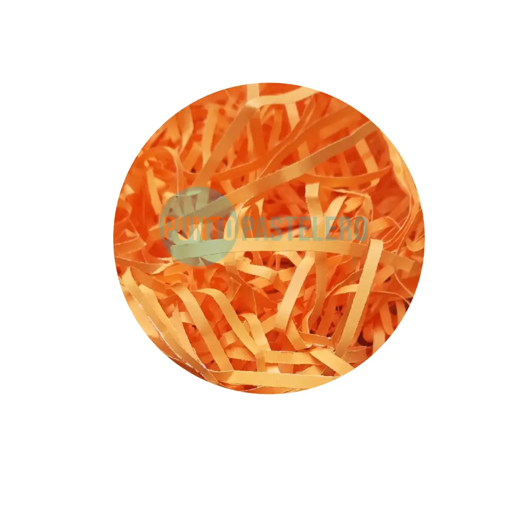 VIRUTA COLOR NARANJA (X PAQ.)