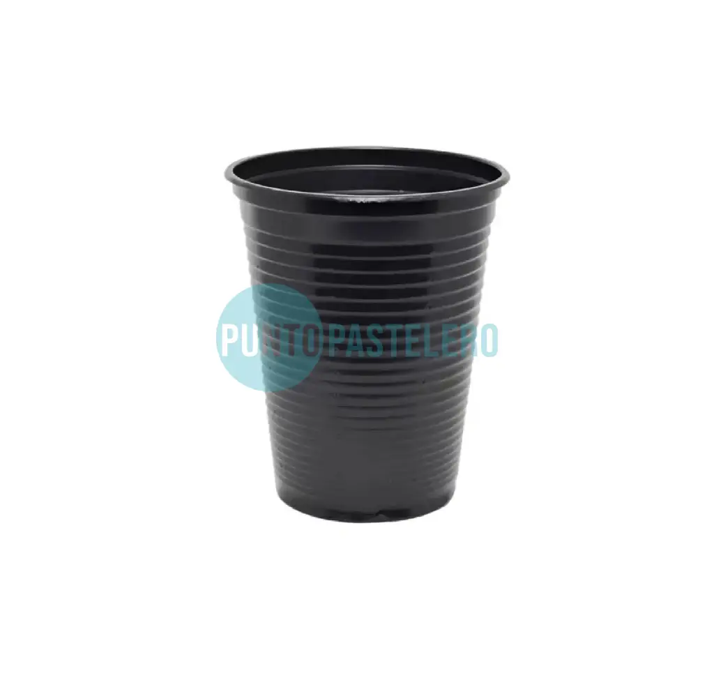 VASO DESCARTABLE 180 CC NEGRO