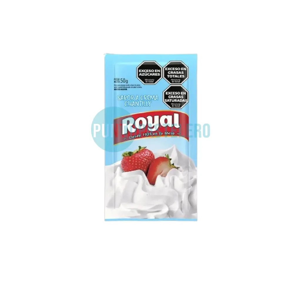 POLVO CREMA CHANTILLY ROYAL (X 50 GR.)