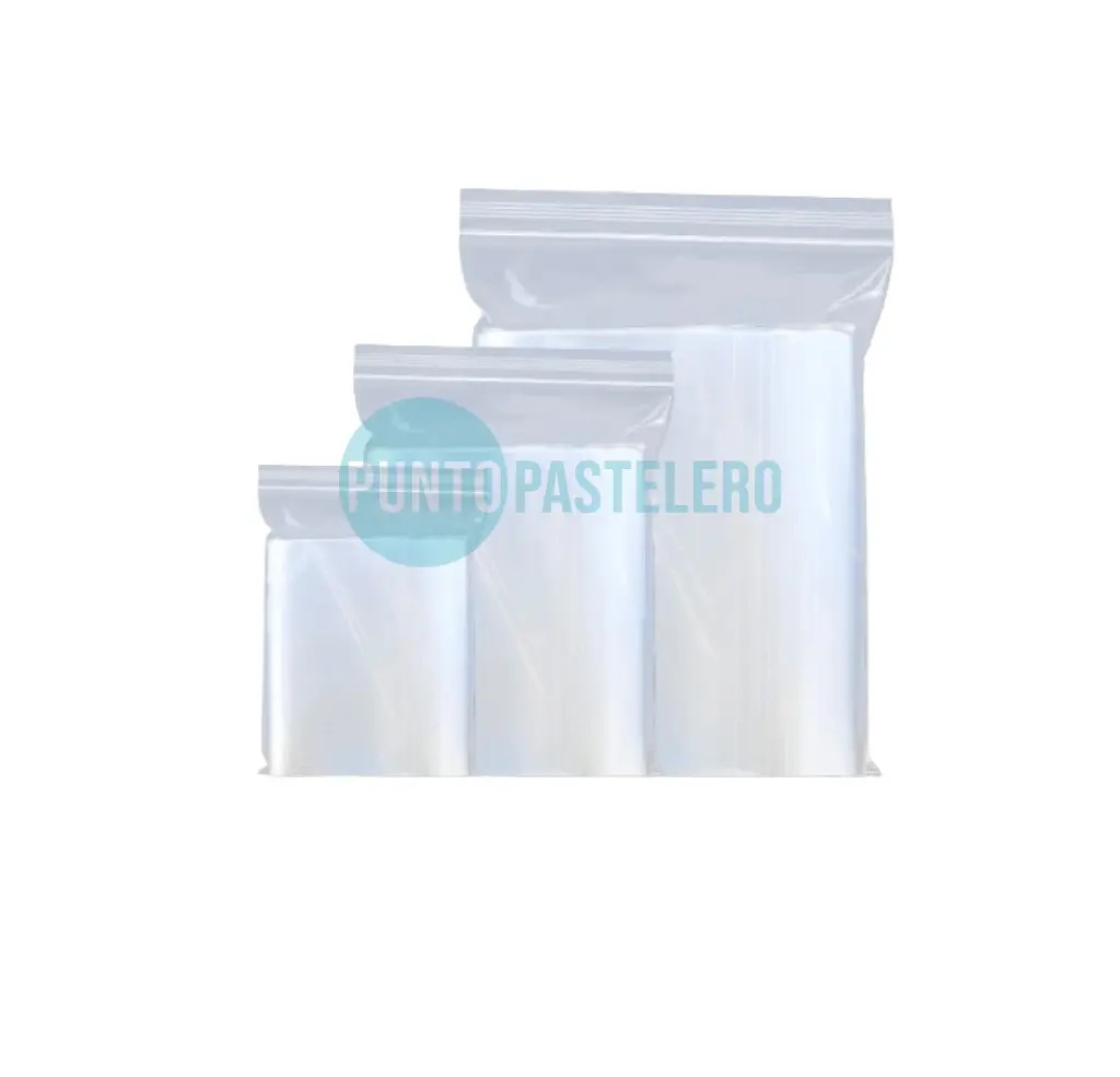 BOLSA BD CIERRE ZIPPER 20 X 30 CM