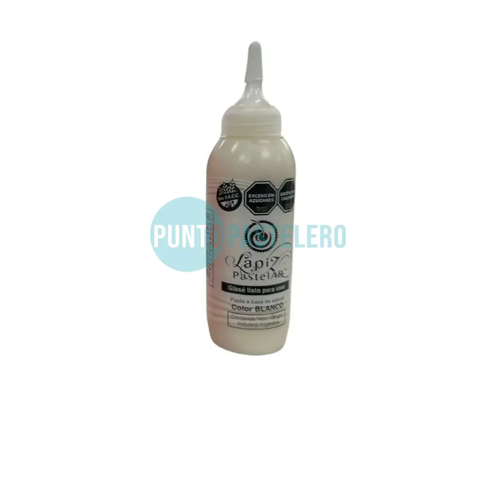 GLASE PASTELAR BLANCO (X 150 GR.)