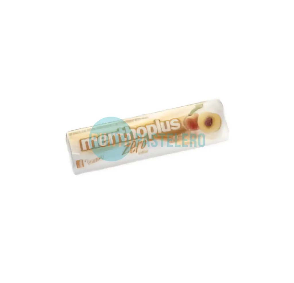 MENTHOPLUS ZERO DURAZNO (X 26 GR.)