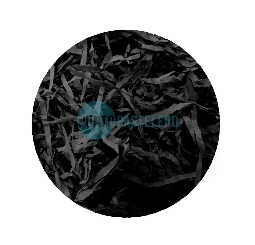 VIRUTA COLOR NEGRO X PAQ.