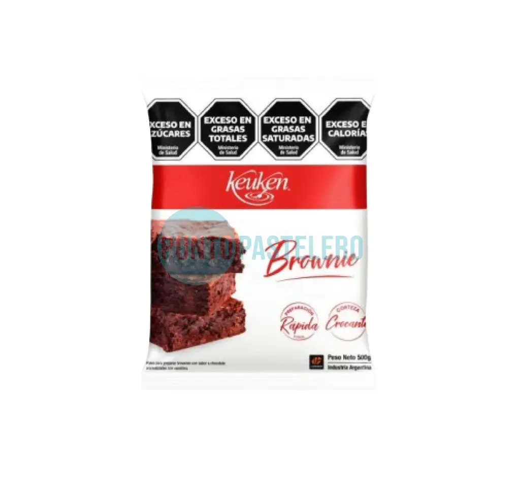 [7791270013793] PREMEZCLA MIX BROWNIE KEUKEN (X 500 GR.)