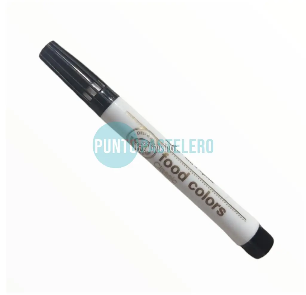 MARCADOR COMESTIBLE FOOD COLORS NEGRO