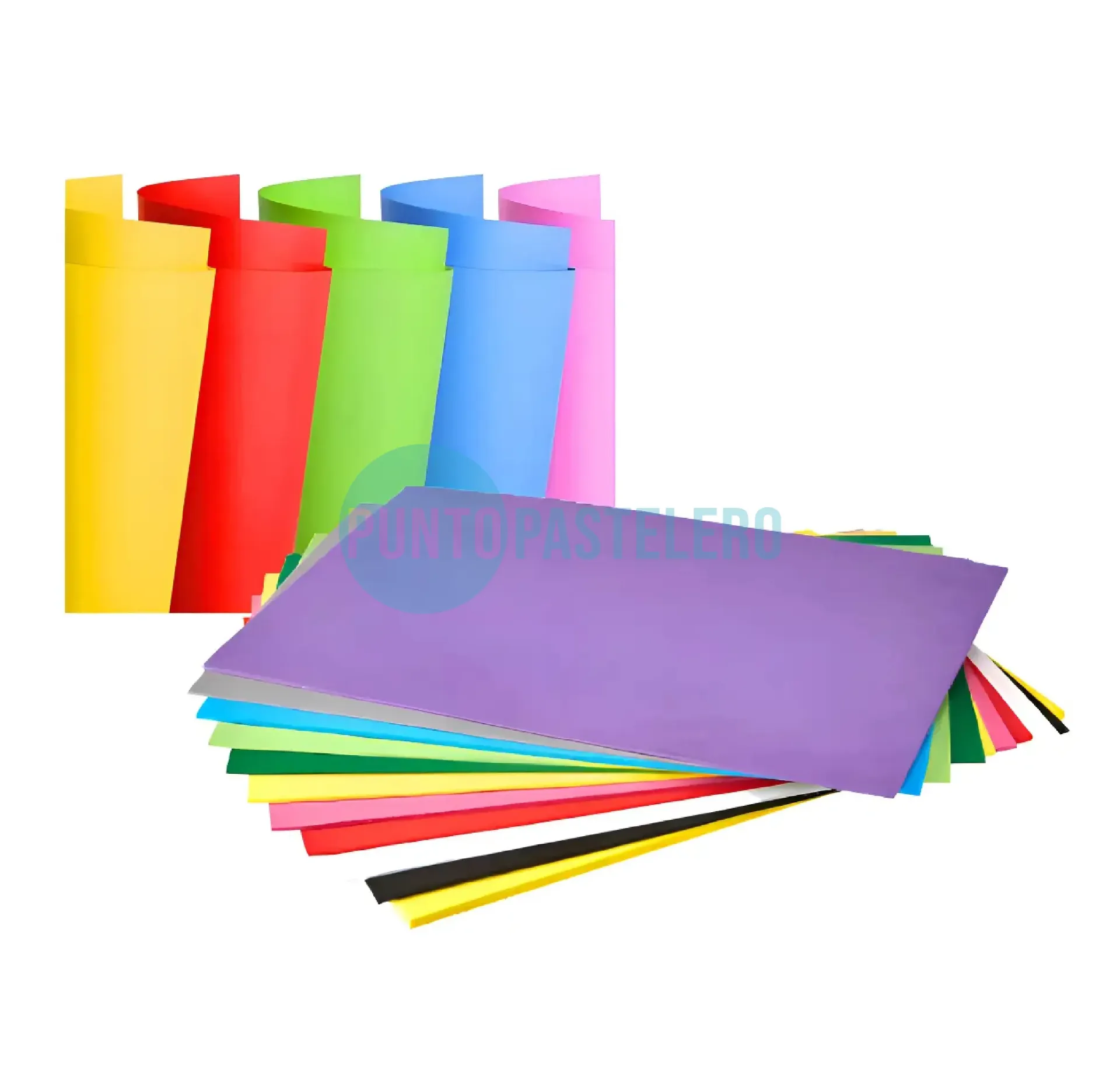 GOMA EVA GRANDE LISA COLORES VARIOS (60X40 CM)