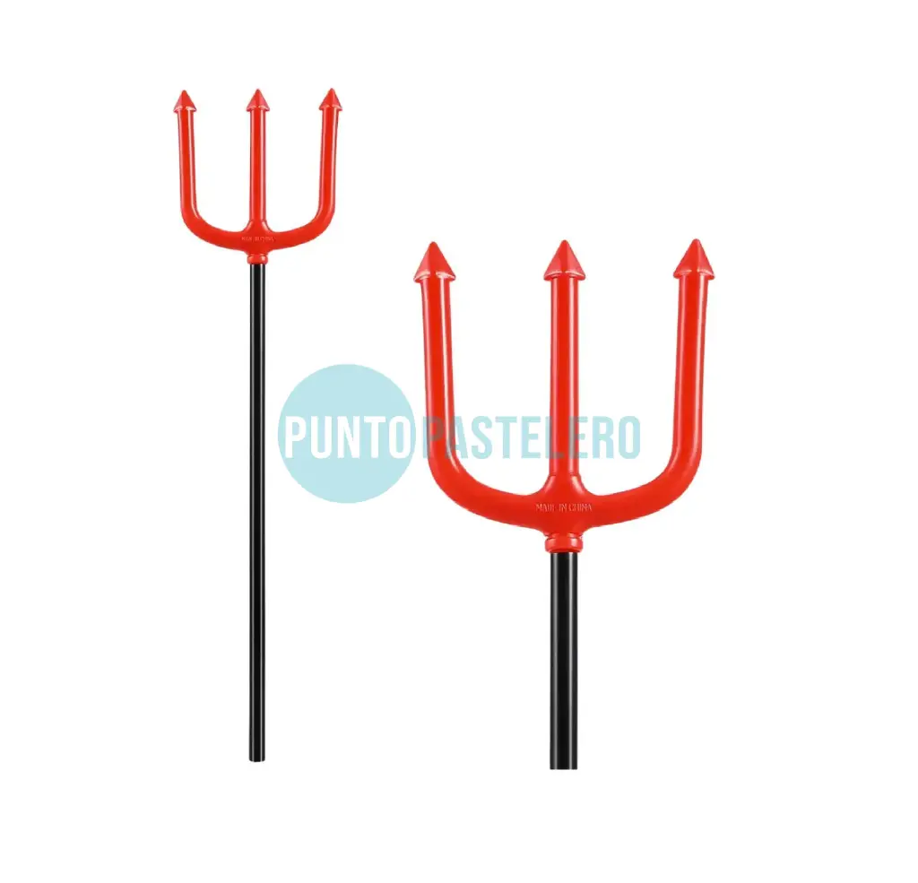 TRIDENTE GRANDE PLASTICO DIABLO