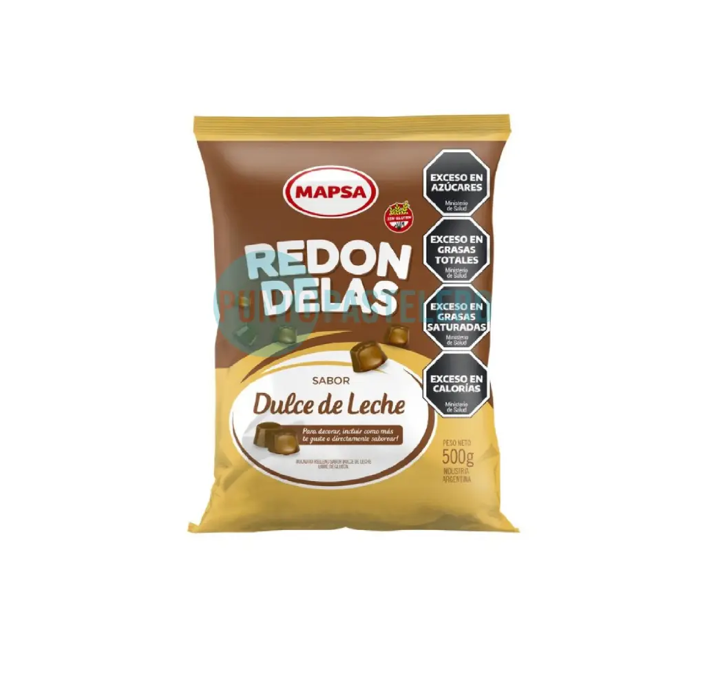 REDONDELAS RELLENAS DULCE DE LECHE (X 500 GR.)