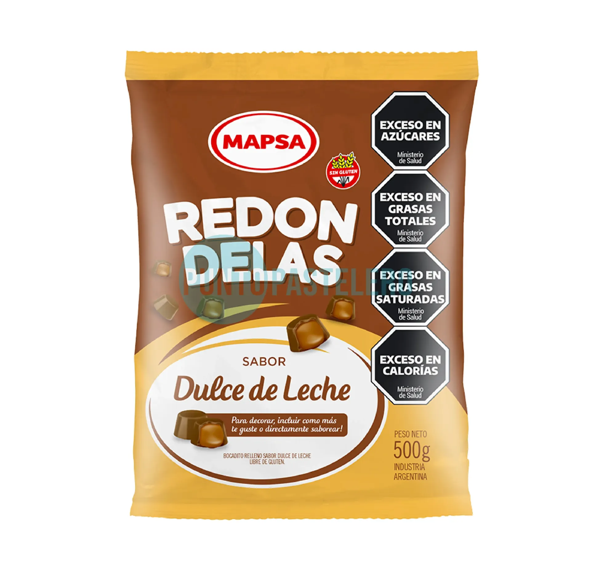 REDONDELAS RELLENAS DULCE DE LECHE (X 500 GR.)