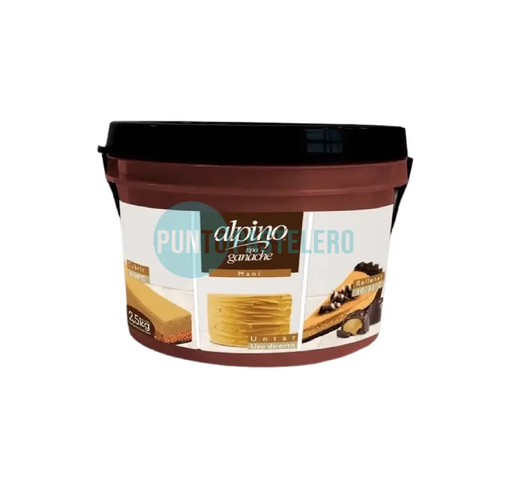 GANACHE CHOCOLATE DE MANI LODISER (X 2.5 KG.)