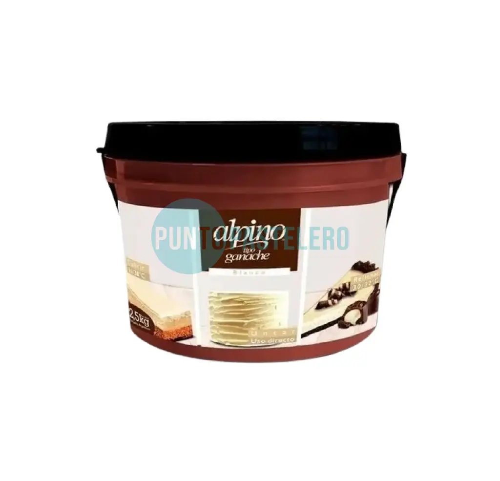 [779127001240X1] GANACHE CHOCOLATE BLANCO LODISER (X KG.)