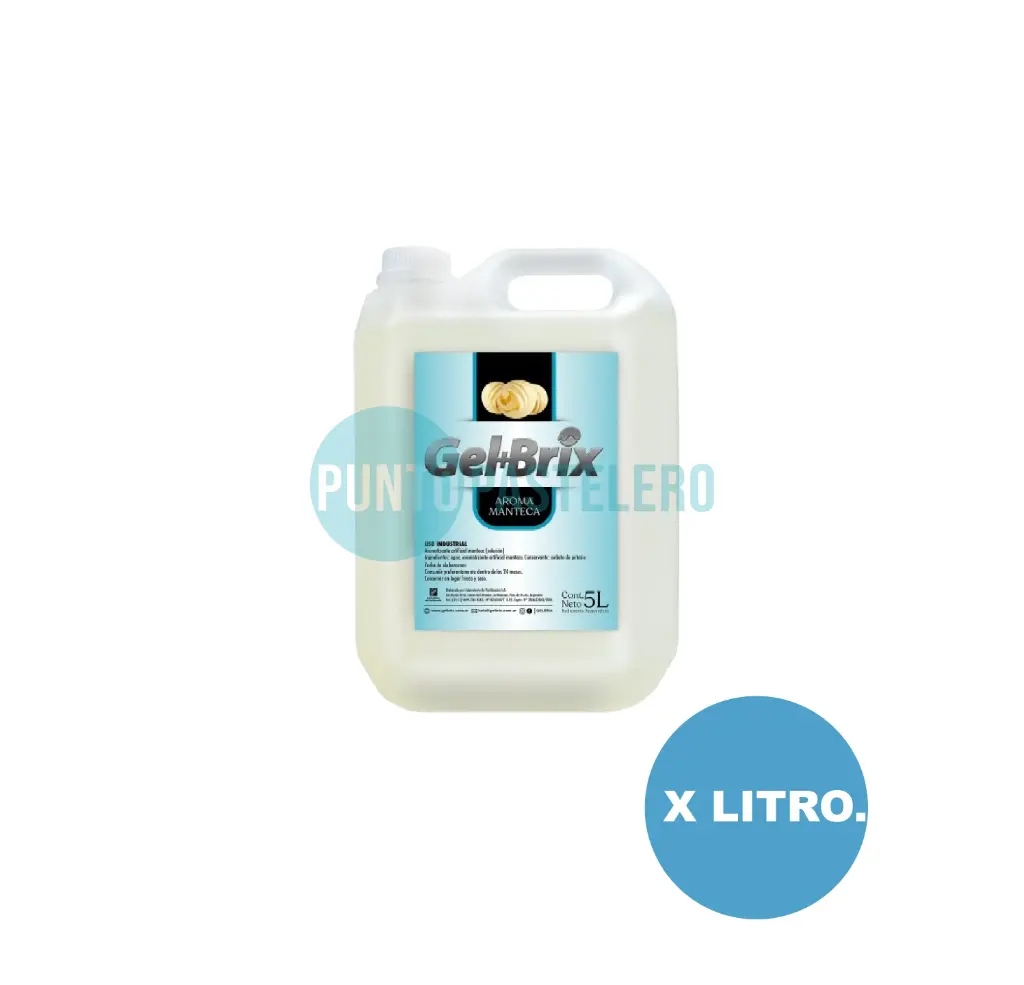 ESENCIA DE MANTECA GEL BRIX (X 1 LT.)