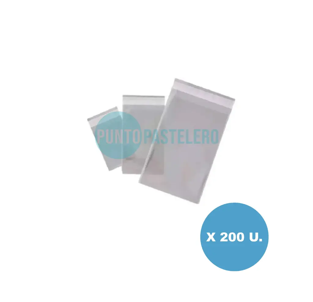 PACK BOLSA PPP 5X20 CM (X 200 U.) 