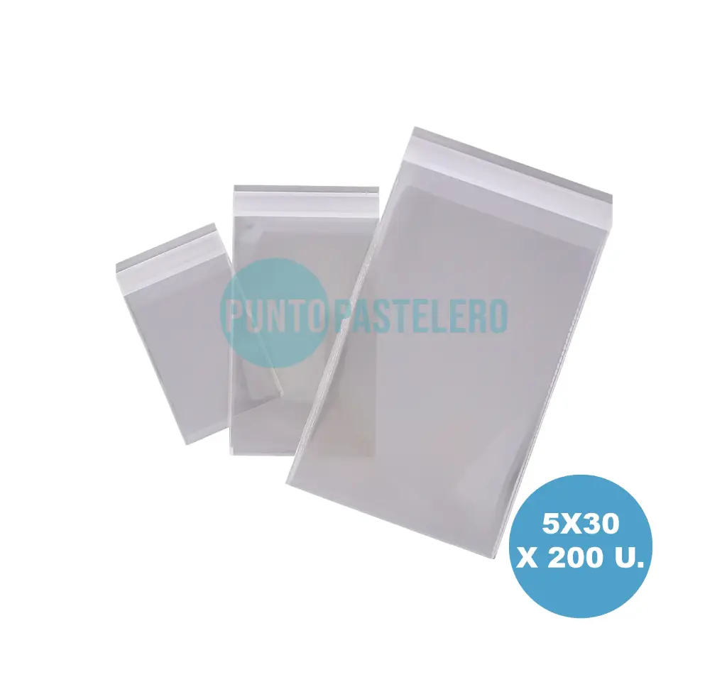 PACK BOLSA PPP 5X30 CM (X 200 U.) 