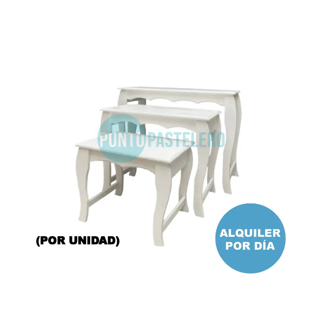 ALQUILER MESAS (POR UNIDAD)