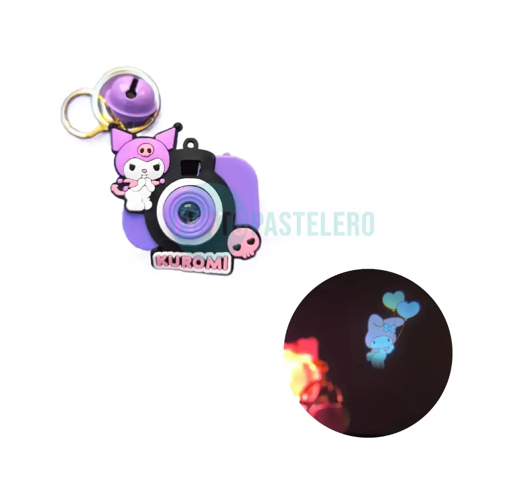 LLAVERO LUMINOSO CAMARA DE FOTO (PROYECTOR)