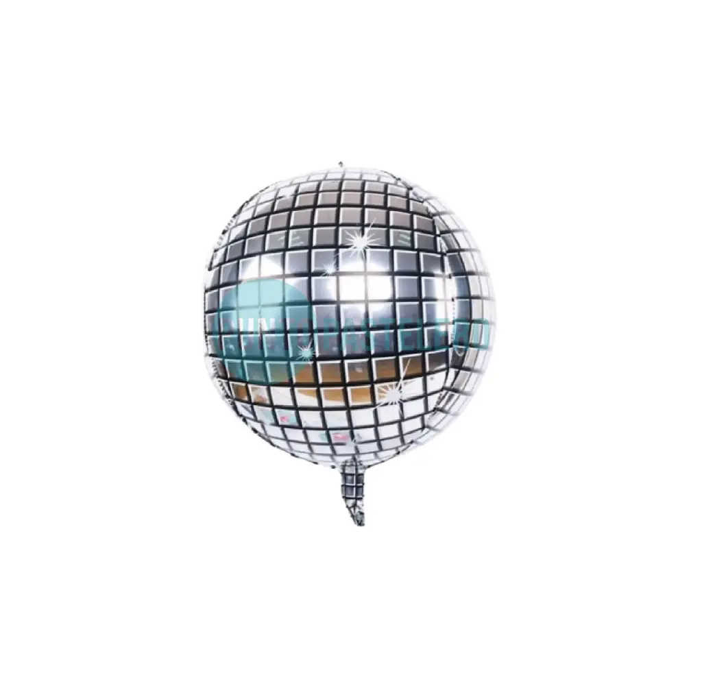 GLOBO METALIZADO BOLA DE ESPEJOS 40 CM 4D [X2]