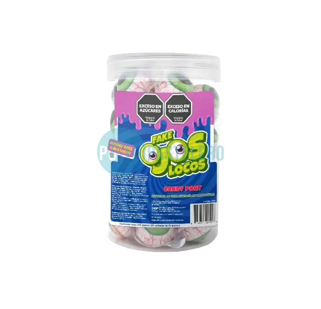 CANDY POT OJOS LOCOS GOMITAS (X 300 GR.)