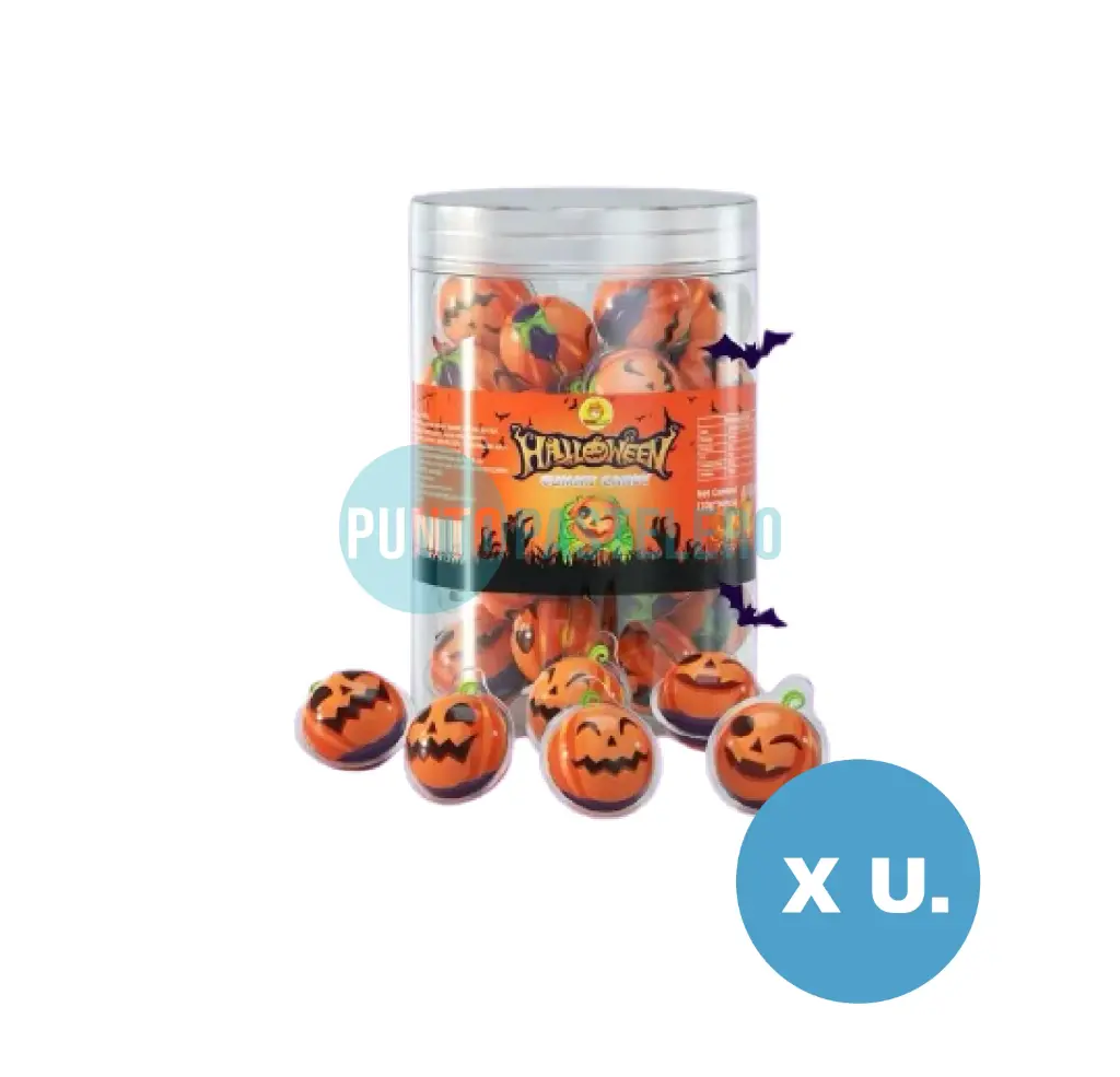 [0236C] CANDY POT CALABAZA DE TERROR (UNIDAD)