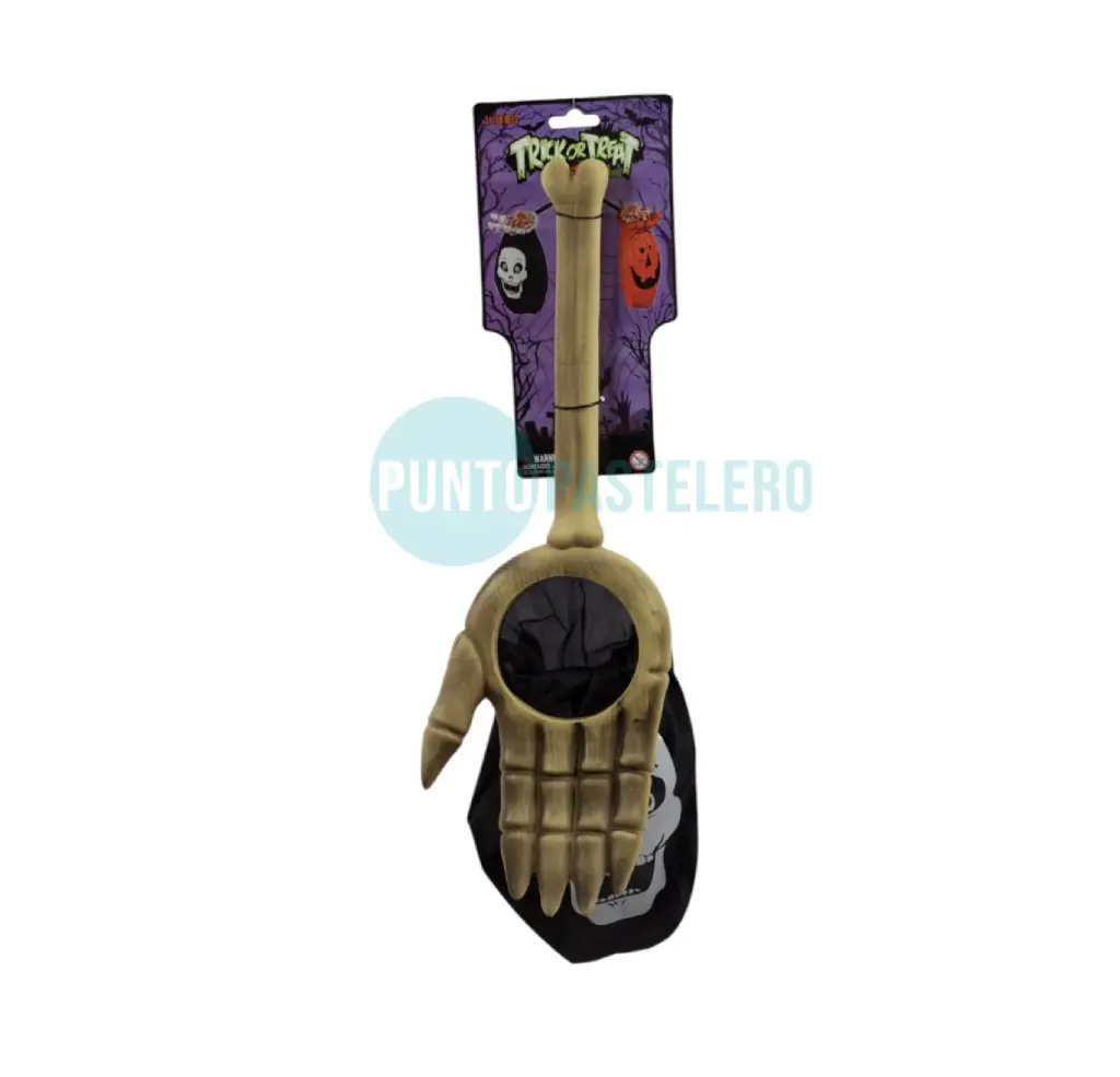 [6902544325363] MANO CARAMELERA CON HUESO Y BOLSA