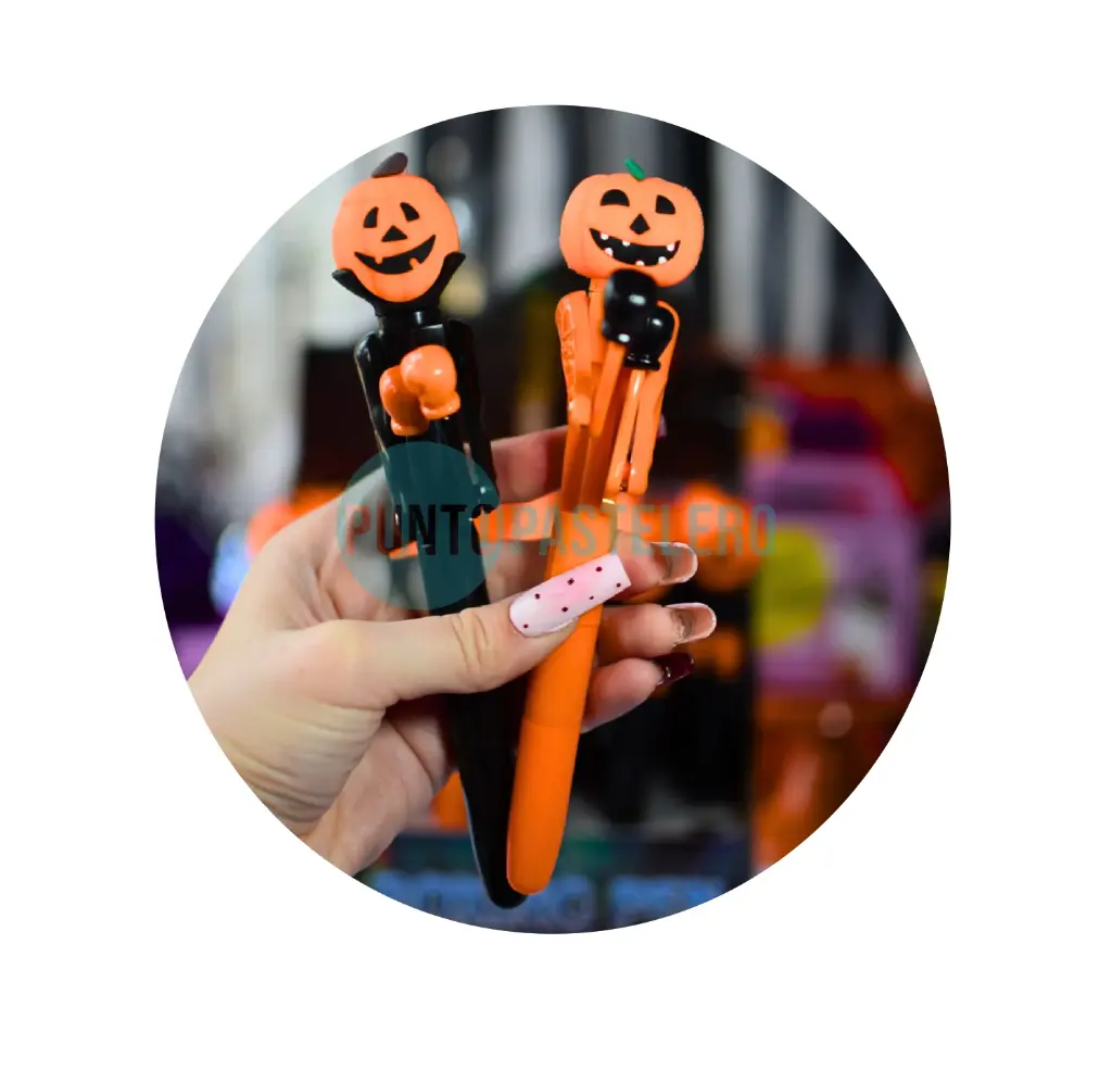 LAPICERA BOXEADORA HALLOWEEN CALABAZA