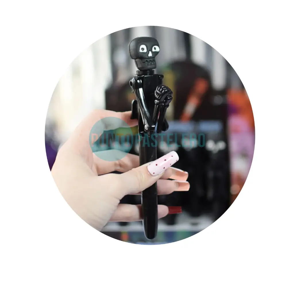 [6729043770] LAPICERA BOXEADORA HALLOWEEN CALAVERA