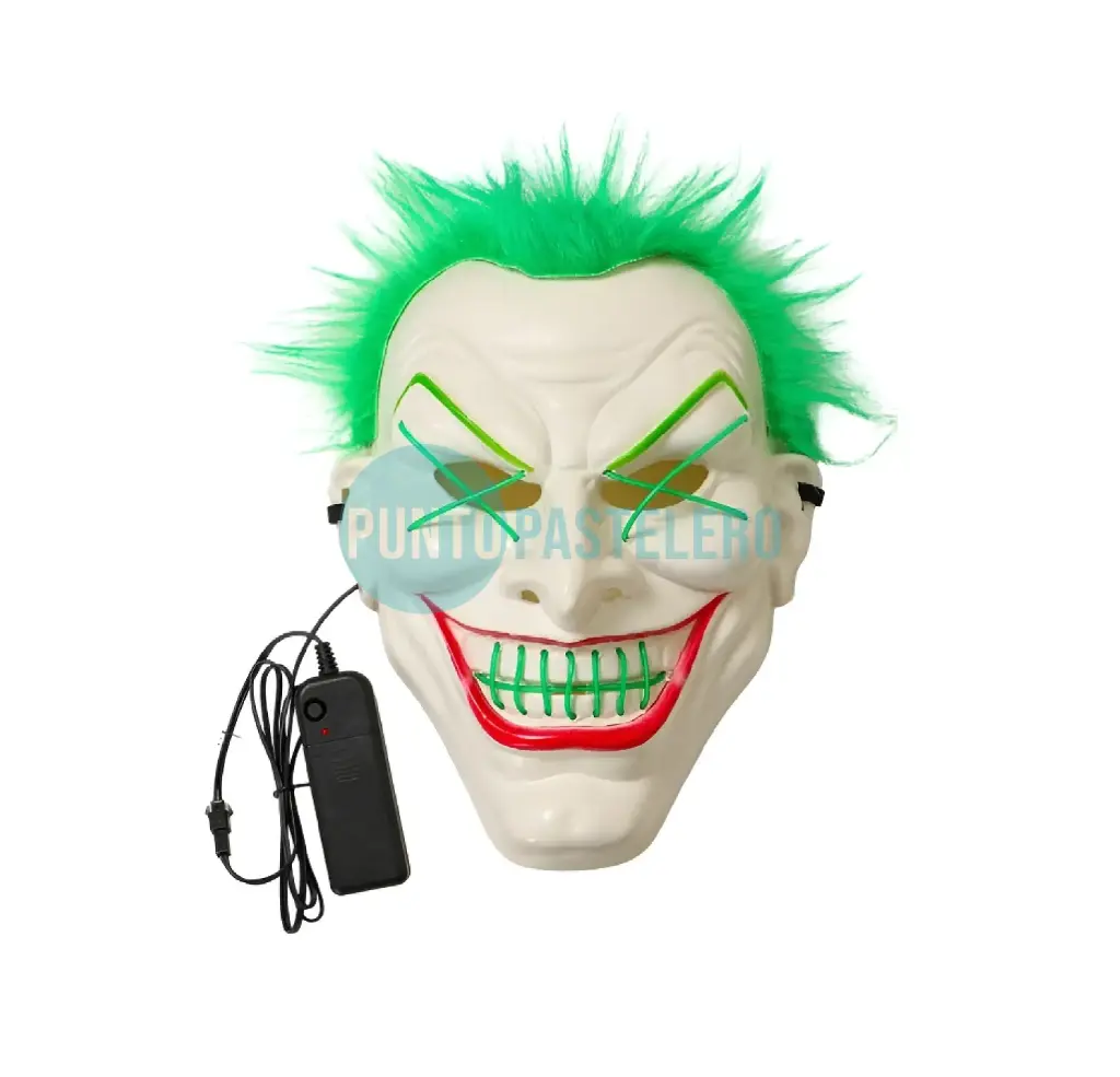 [7799088053802] CARETA MASCARA JOKER LED