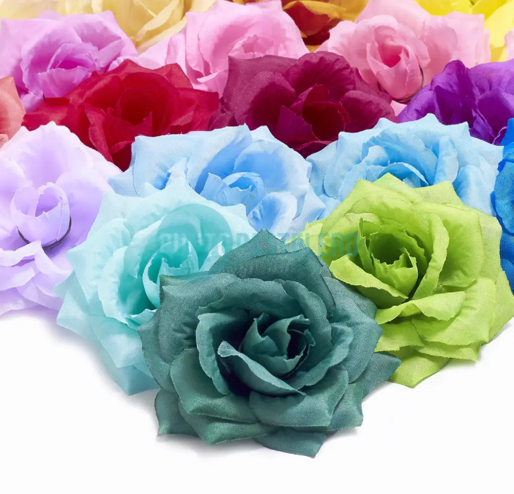 FLORES DE TELA TIPO D (POR UNIDAD)