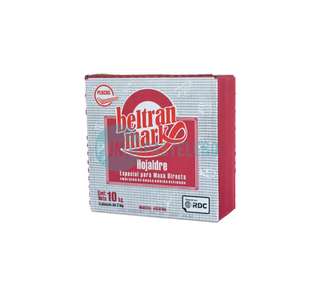 MARGARINA PARA HOJALDRE BELTRAN MARK (PLACA) (X 10 KG.)