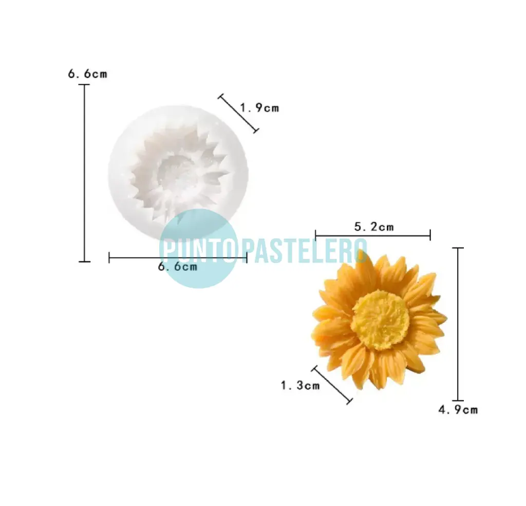 [7919072812011] MOLDE SILICONA GIRASOL (1U5) [C4]