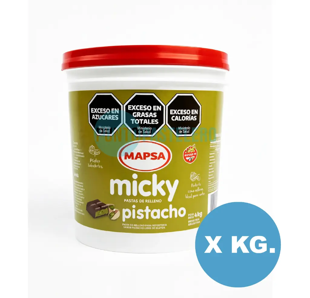 [PASPIST] PASTA DE PISTACHO MICKY MAPSA (X KG.)