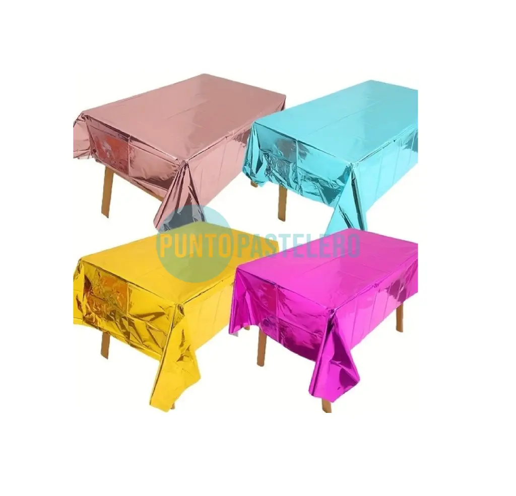 [MMN04] MANTEL METALIZADO (1.37 X 1.83 MT.) (NEGRO)