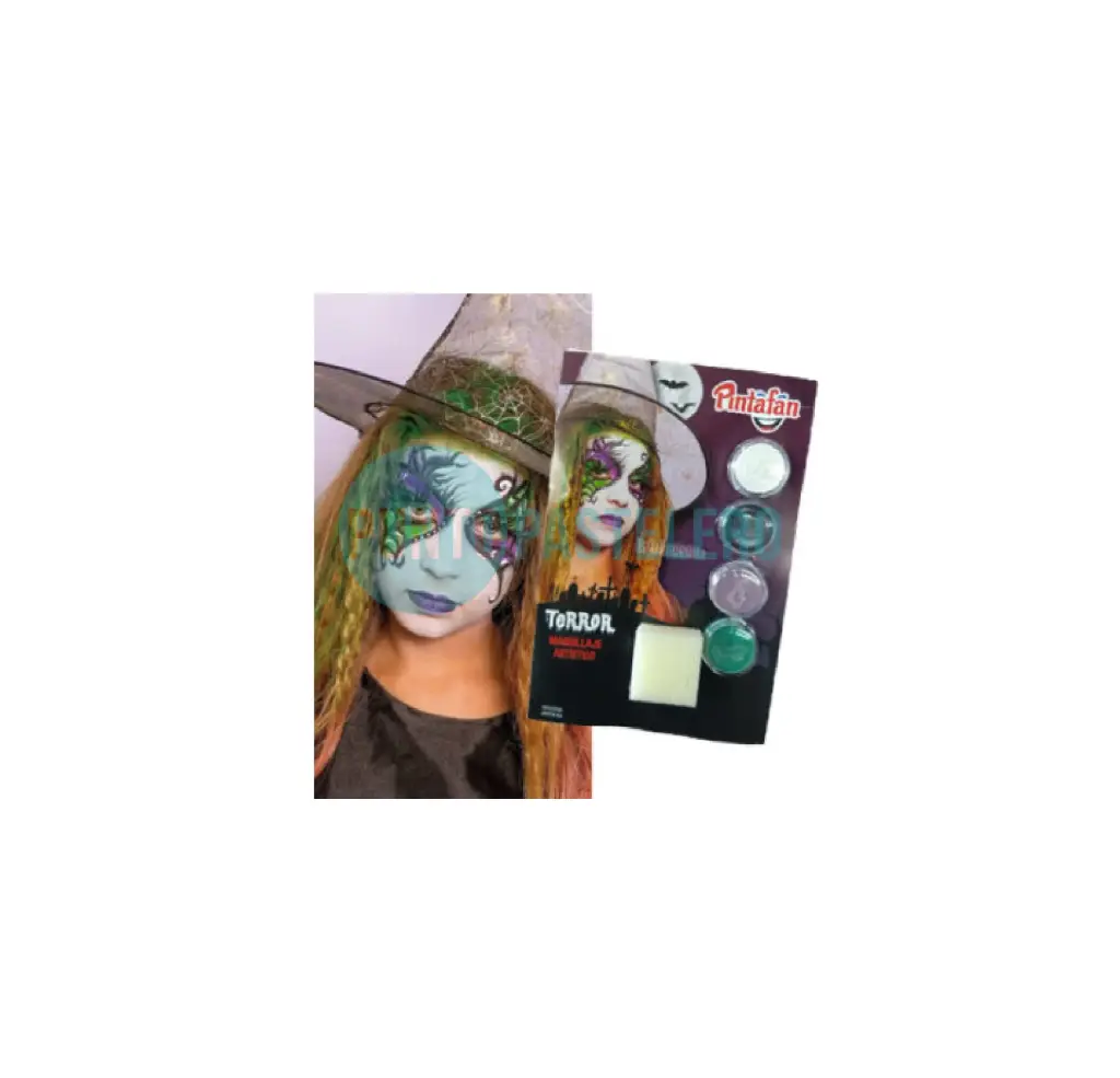 [7798145328006] KIT MAQUILLAJE ACUARELABLE MAMASH (ROJO - NEGRO - BLANCO)