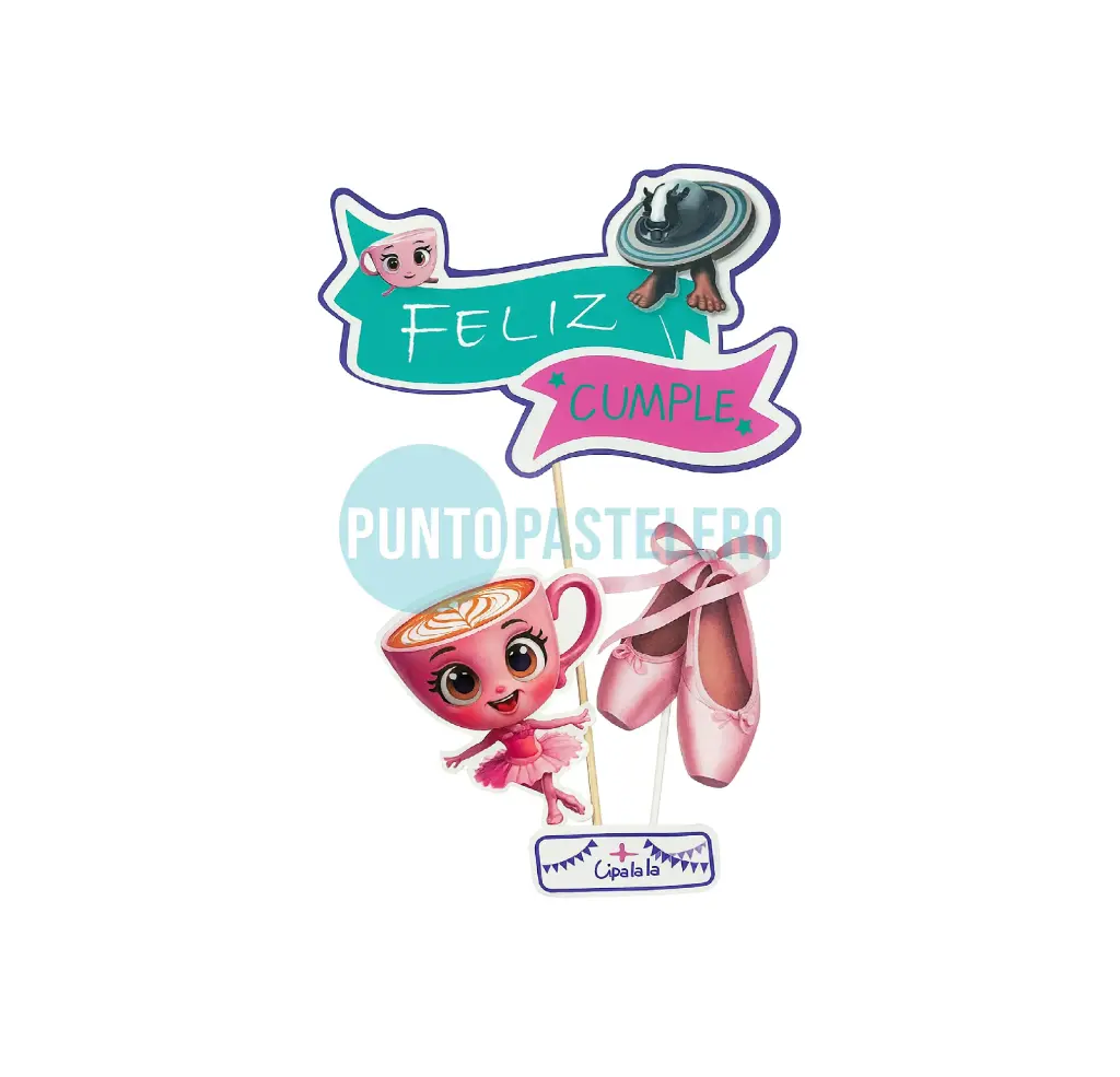 [000000057471] ADORNO SET FELIZ CUMPLE 3D BRAINROT (3 U.)