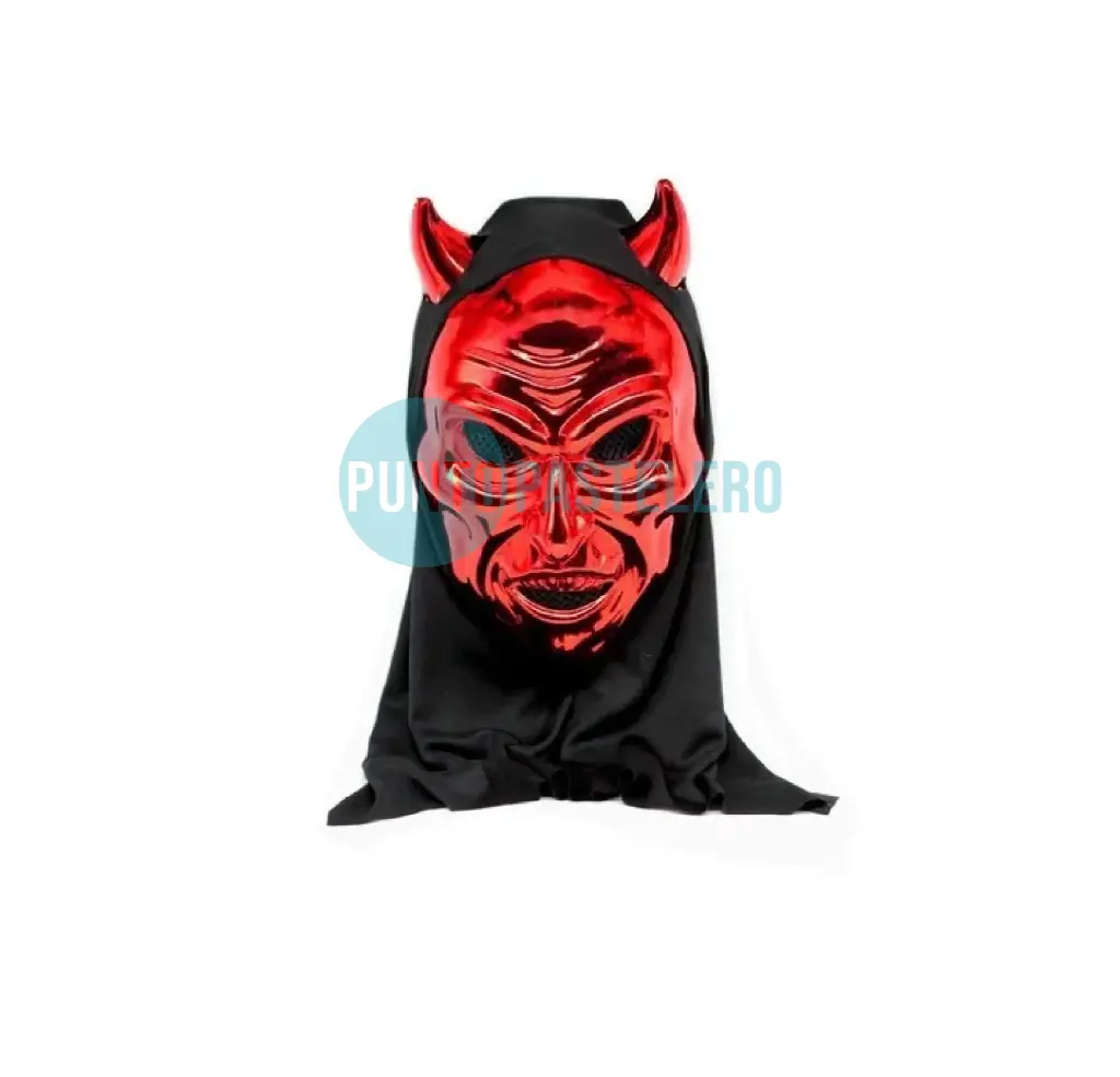 [6943852012514] MASCARA CARETA DIABLO RIGIDA