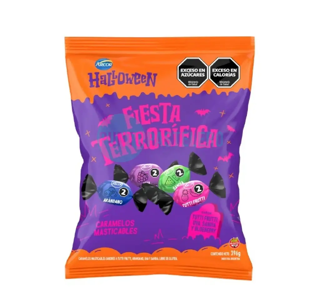 [7790580151812] CARAMELOS ARCOR FIESTA TERRORIFICA (X 396 GR.)