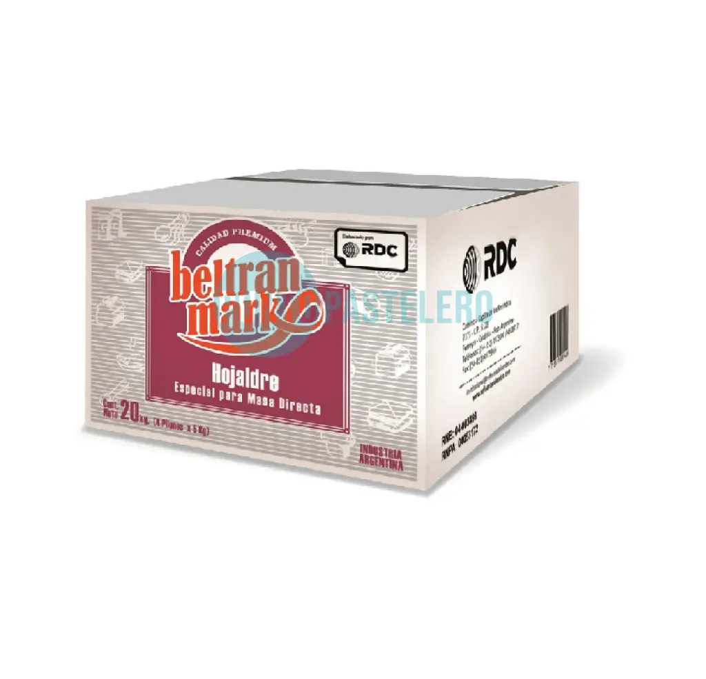 MARGARINA PARA HOJALDRE BELTRAN MARK (PILON) (X 20 KG.)