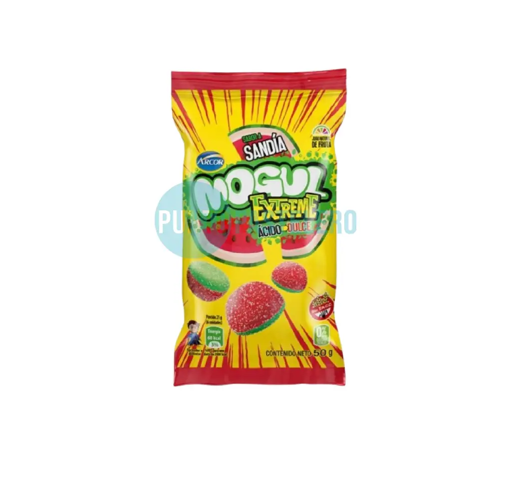 GOMITAS MOGUL SANDIA EXTREME (ACIDO) (X 500 GR.)