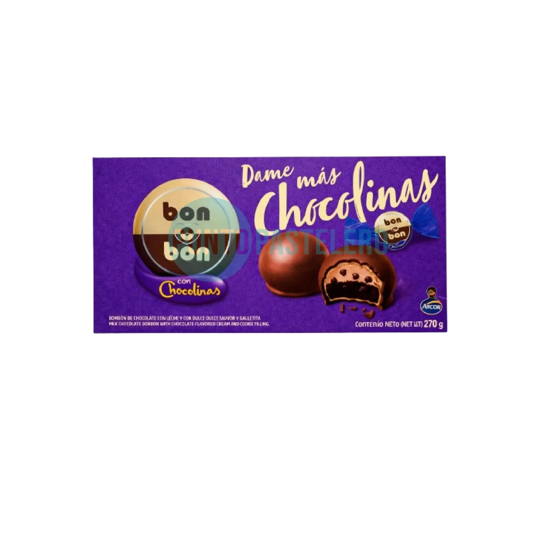 ARCOR BON O BON CHOCOLINAS (X 270 GR.)