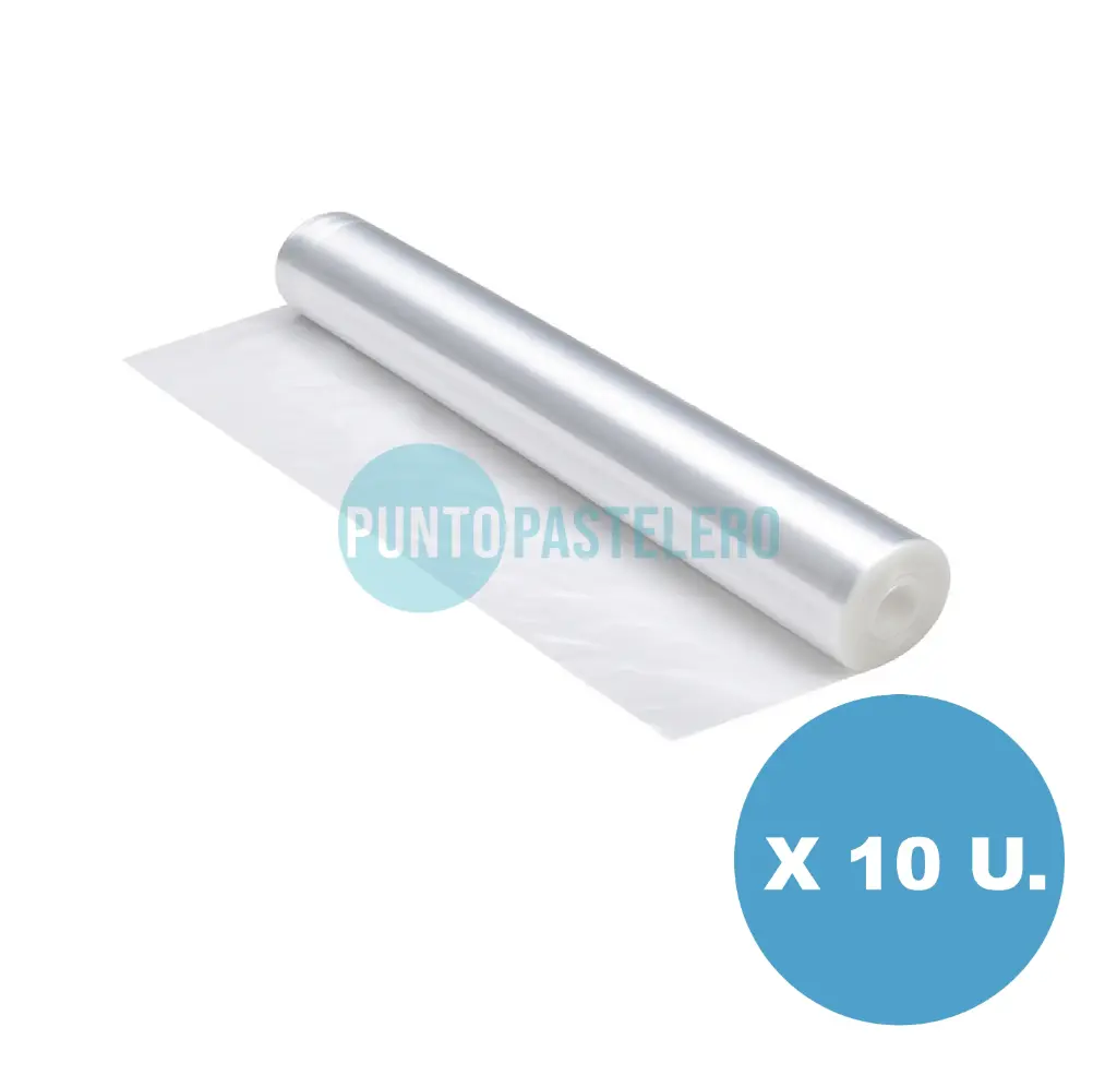 PAPEL CELOFAN LISO (1MT X 70CM) (X 10 U.)
