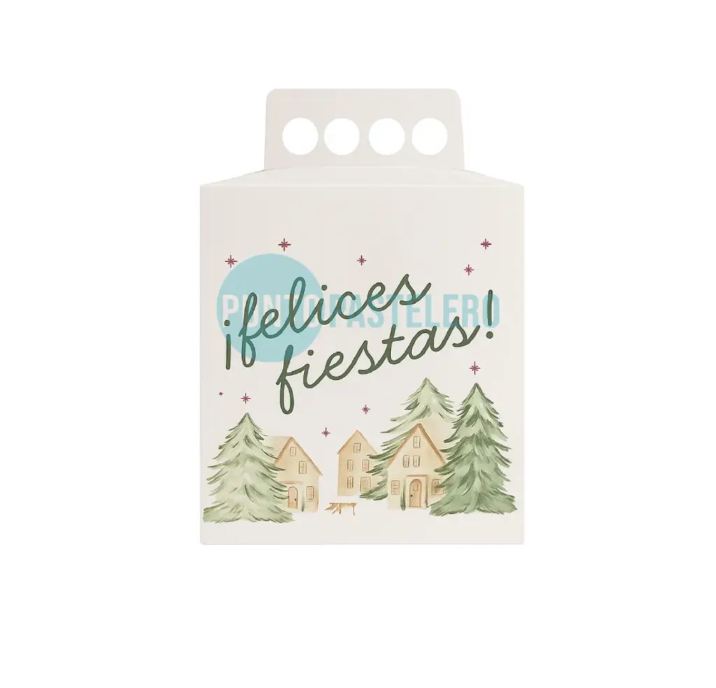 [3131] CAJA PAN DULCE FANTASIA (15X15X18 CM)