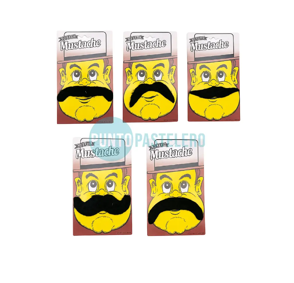 BIGOTE PARTY MUSTACHE (MODELOS SURTIDOS)
