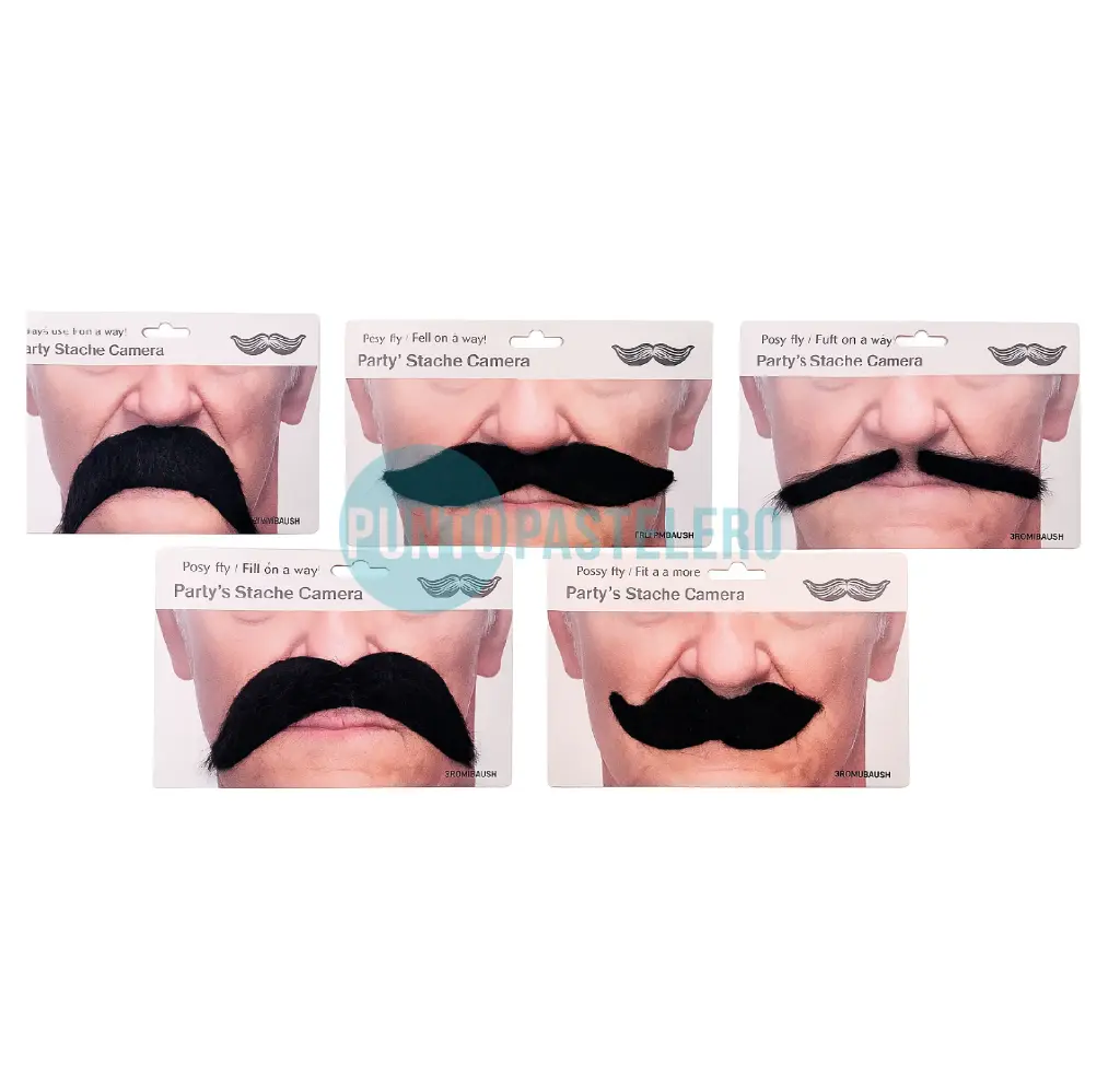 [00120662] BIGOTE PARTY MUSTACHE CARNIVAL (MODELOS SURTIDOS)