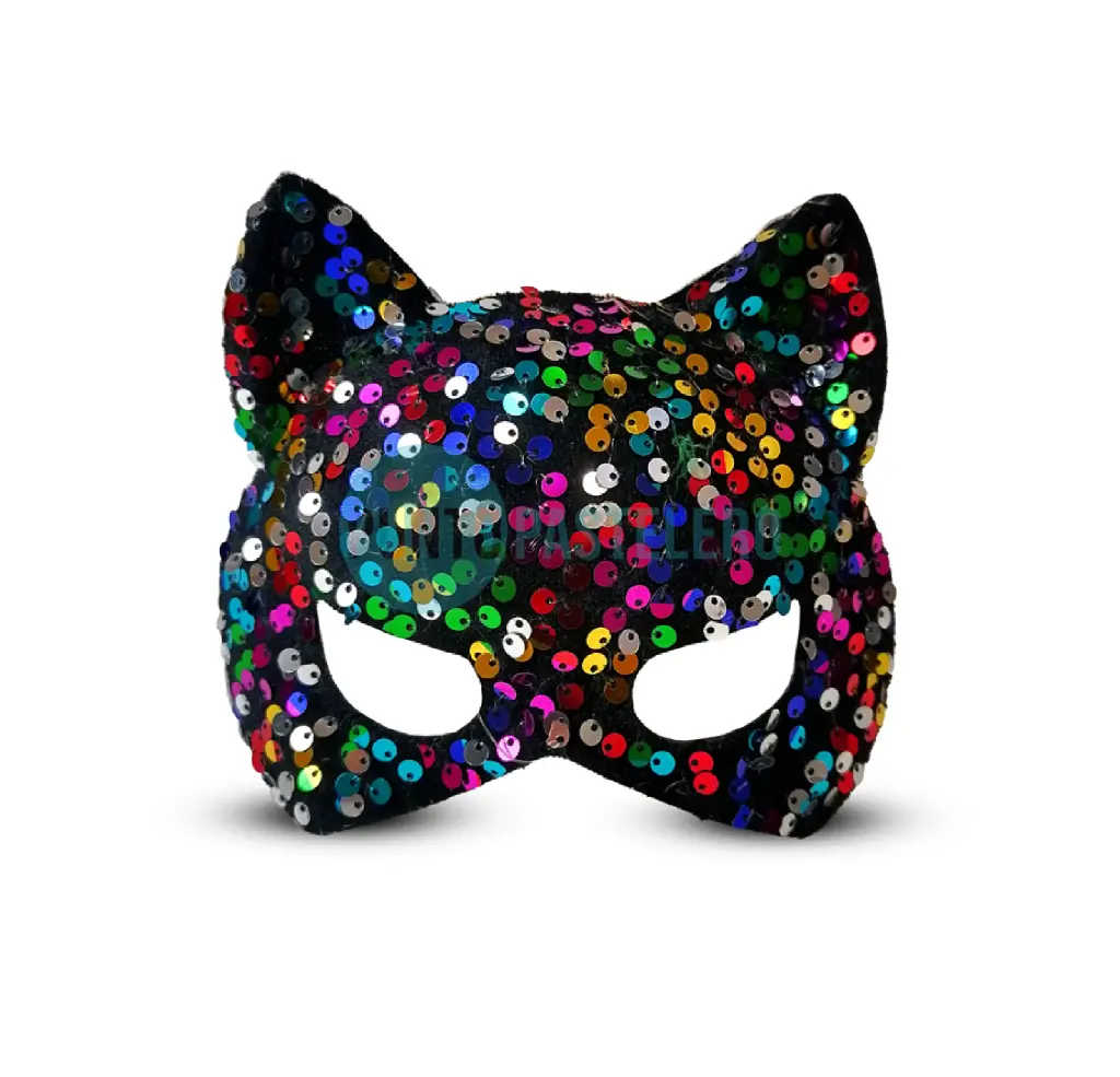 ANTIFAZ GATITA LENTEJUELA TORNASOL