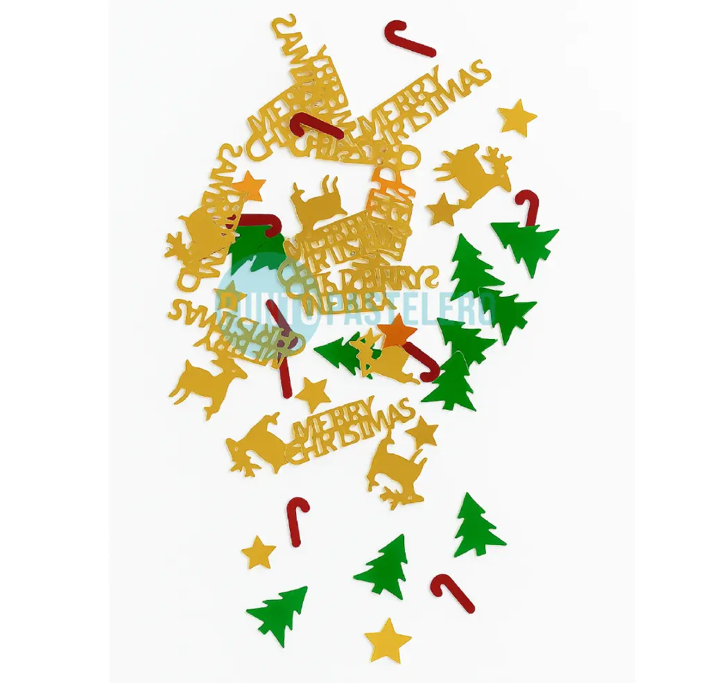 [7799088044916] CONFETTI MERRY CHRISTMAS (X 14 GR.) (PARTY STORE)