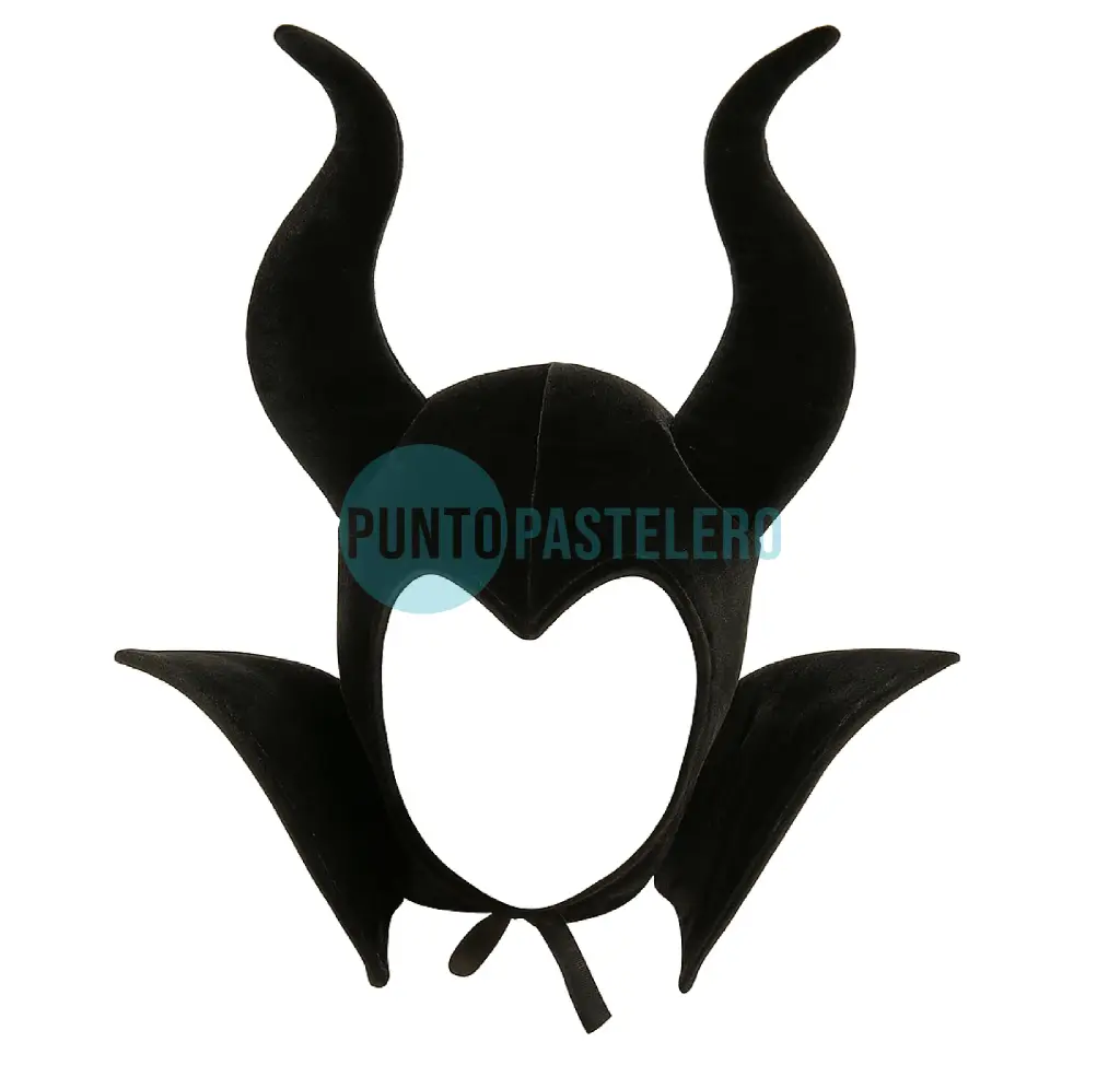 [7798147979367] SOMBRERO CUERNOS MALEFICA (PARTY STORE)
