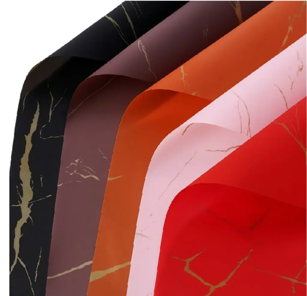 PACK PAPEL COREANO DE REGALO IMPERMEABLE  (HOJA) (STITCH)