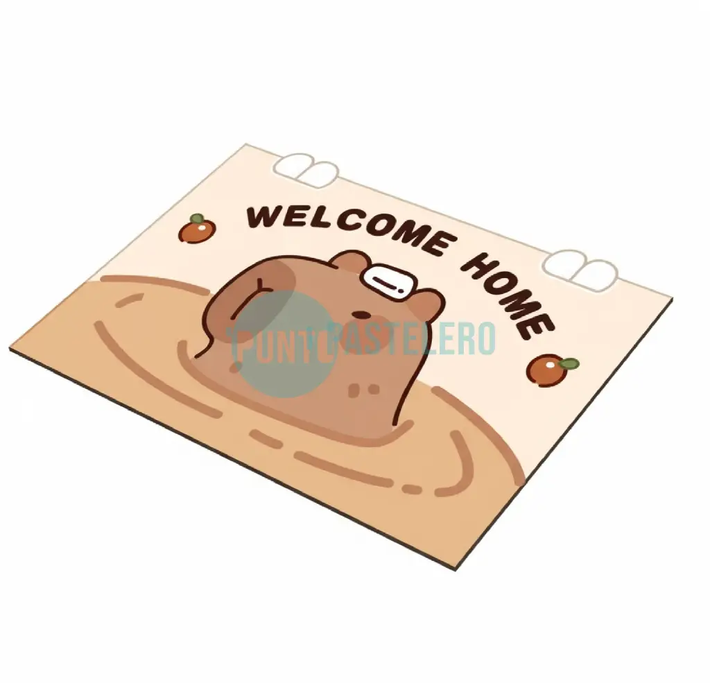 [6920250000107] ALFOMBRA TAPETE CAPIBARA (38X58 CM)