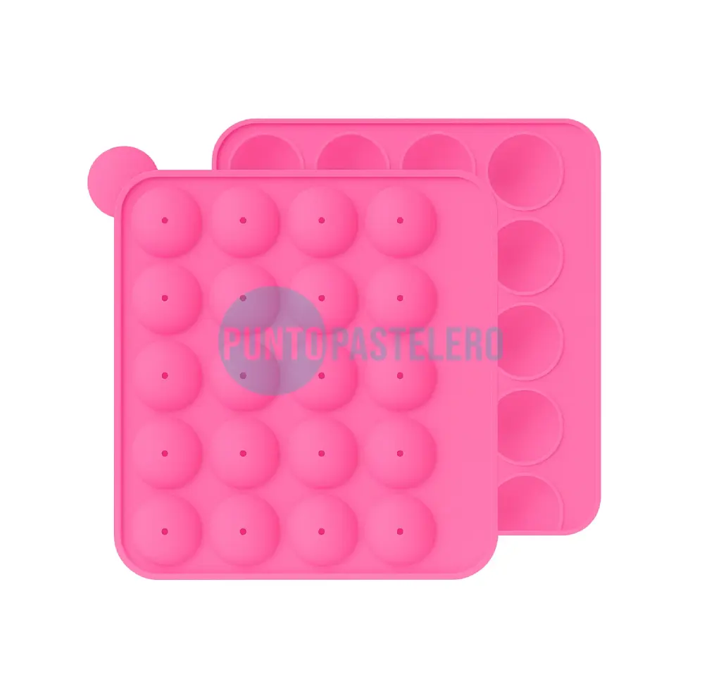 [20CP30] MOLDE DE SILICONA PARA 20 CAKE POPS [P]
